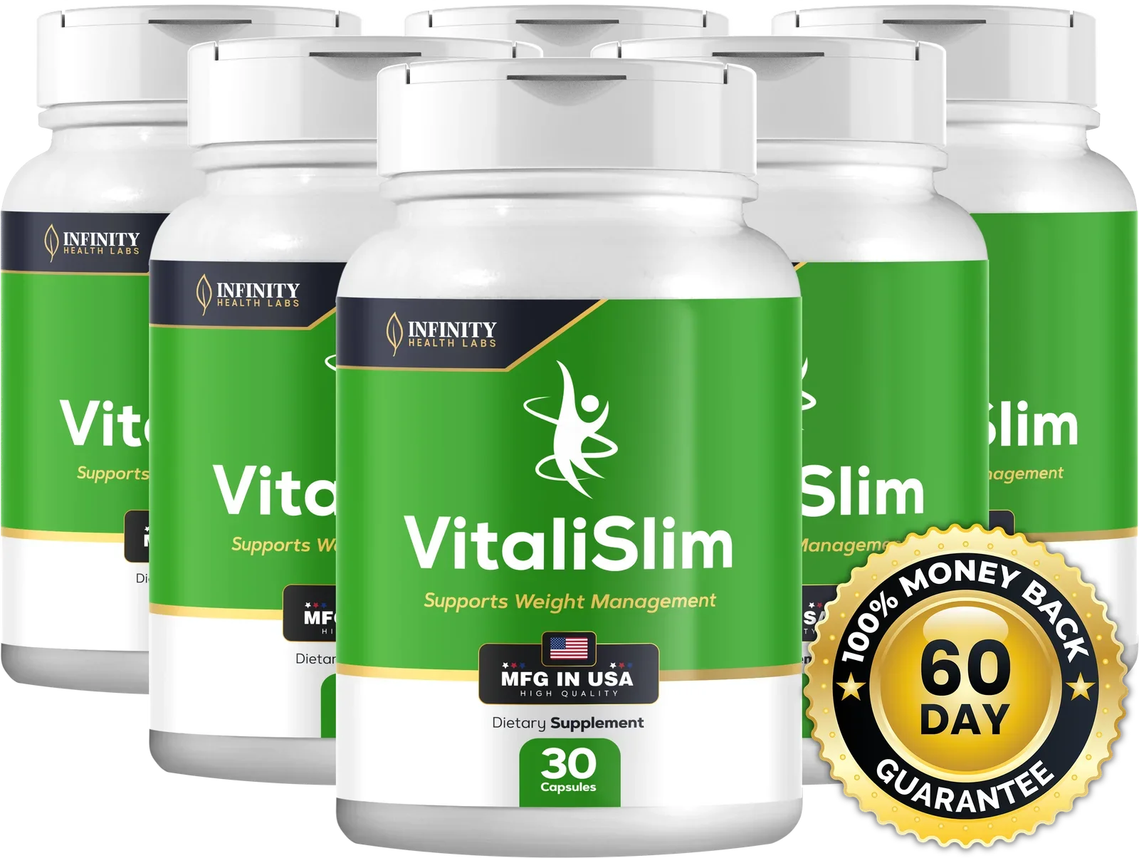 VitaliSlim 6 Bottles - 180 Day Supply - Best Value